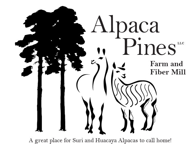 Alpaca Pines Farm & Fiber Mill's Logo