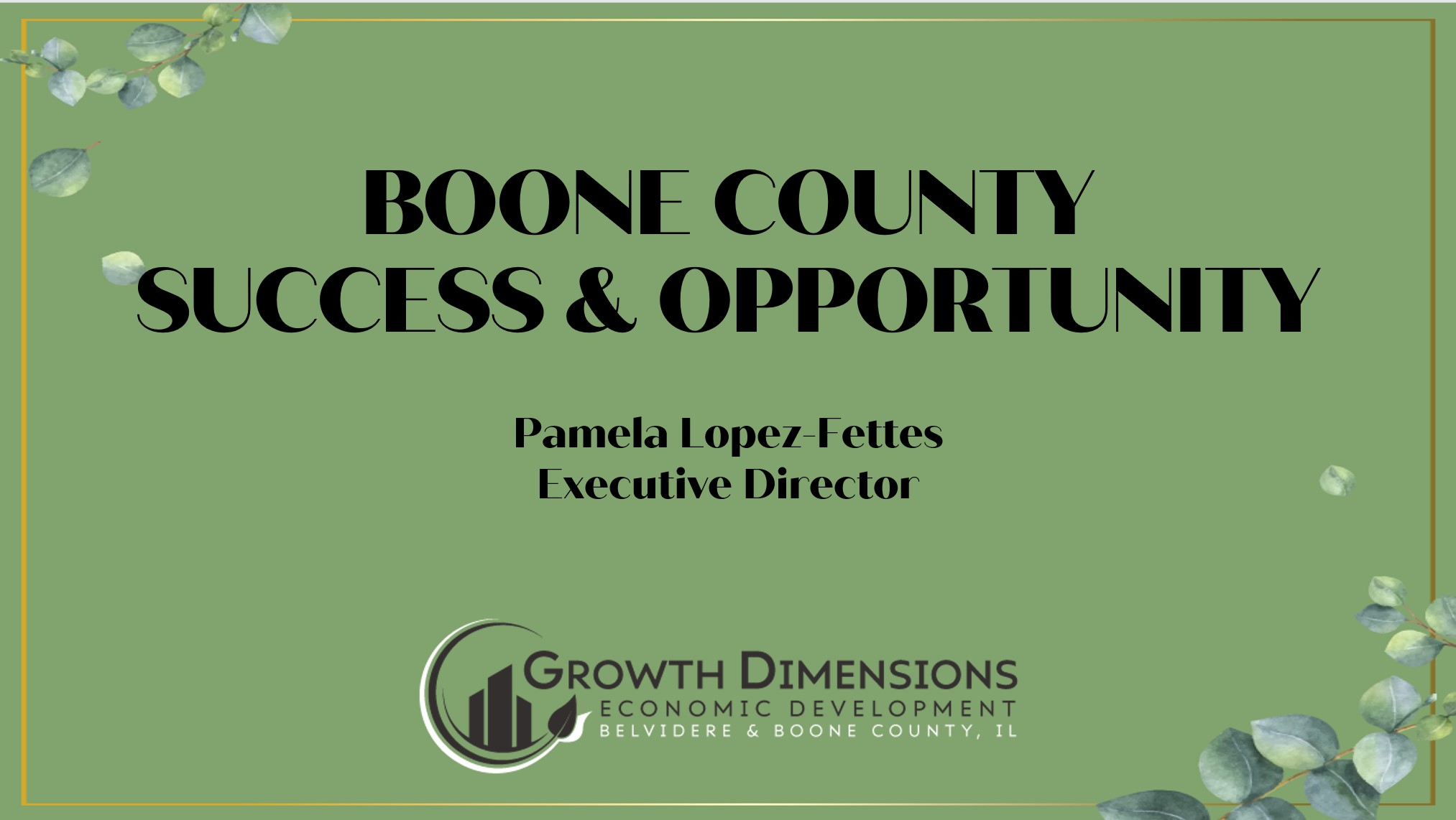 SUCCESS AND OPPORTUNITY IN BOONE COUNTY ILLINOIS Main Photo