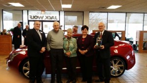 Jack Wolf Presented With Special Anniversary Award Photo