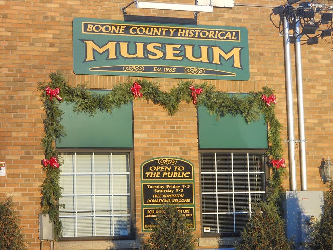 Boone County Historical Museum Ribbon Cutting Photo