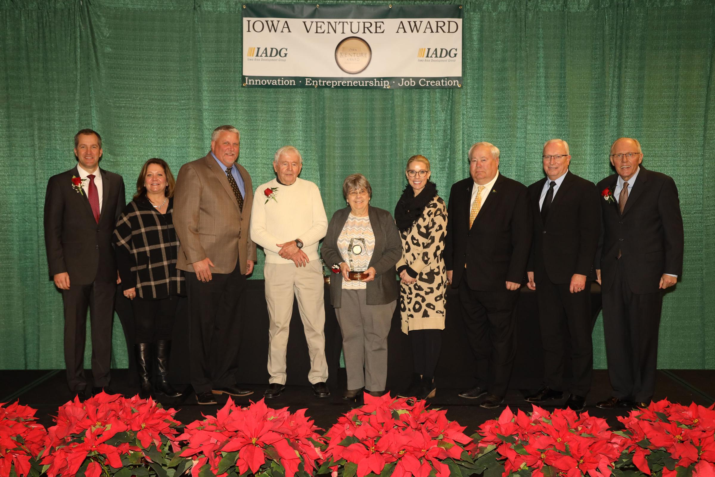 M&C Anderson Pullets, Inc. honored with Iowa Venture Award Photo