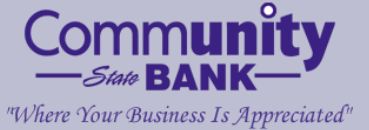 Community State Bank's Logo