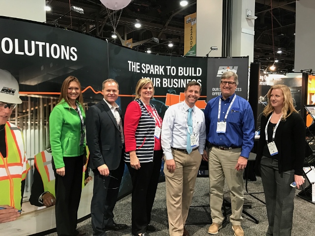 Iowa Lakes Corridor President and CEO Kiley Miller joined Black Hills Energy representatives at FABTECH in November.