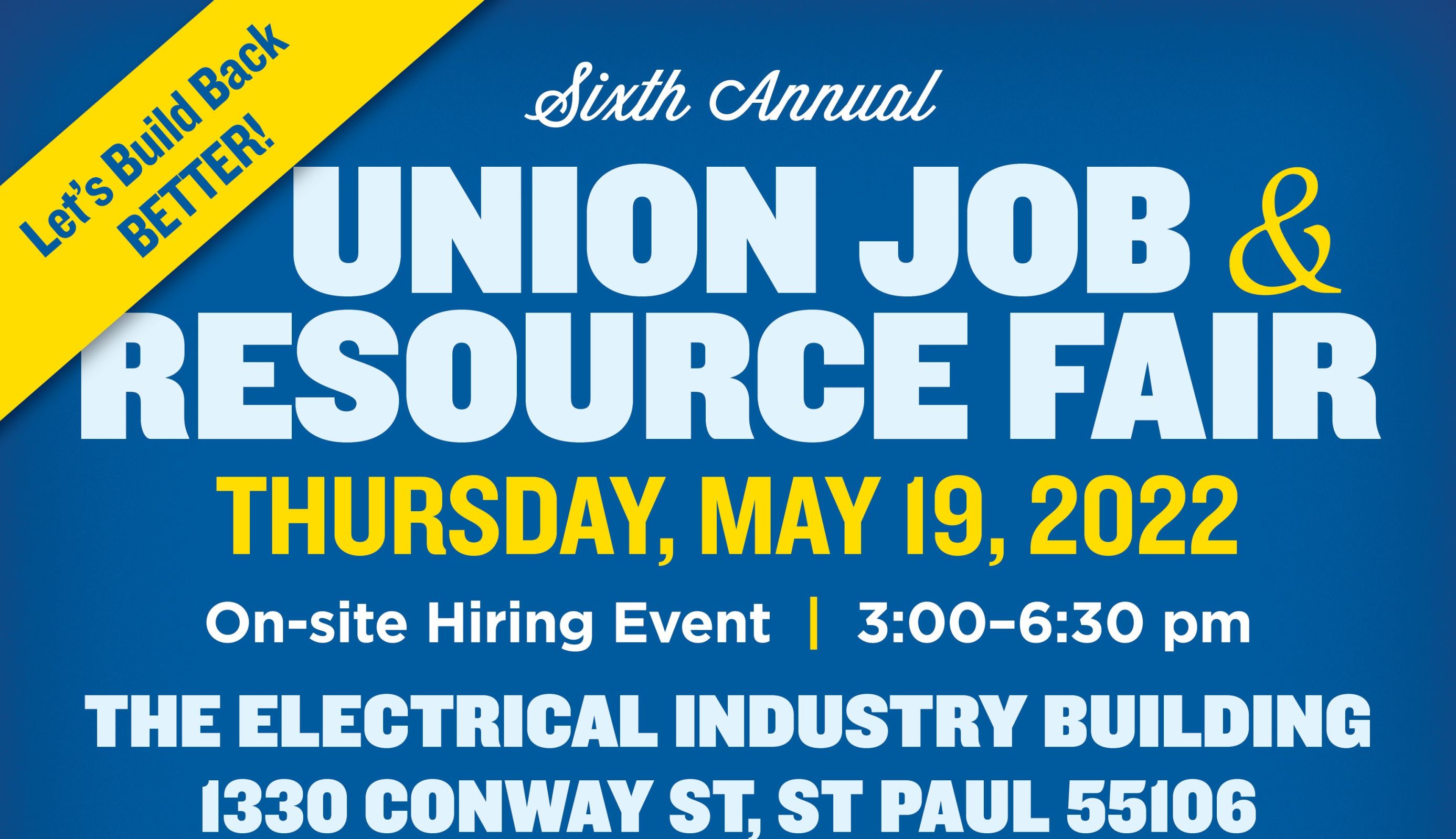 Union Job & Resource Fair Photo