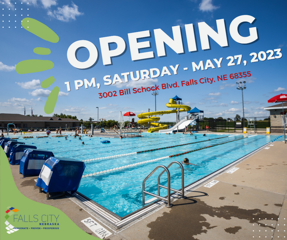 Aquatic center opening - saturday, may 27 at1 pm Article Photo