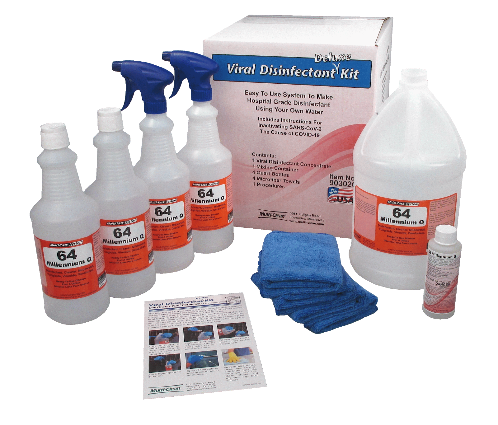 Multi-Clean has Right Products and Mindset to Combat COVID-19 Photo