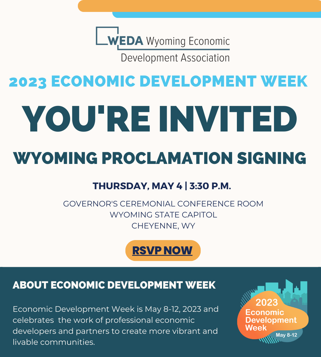 WEDA recognizes 2023 Economic Development Week Main Photo