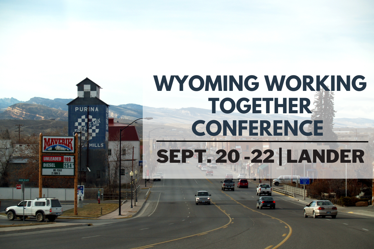 Save the date: Wyoming Working Together Conference Photo