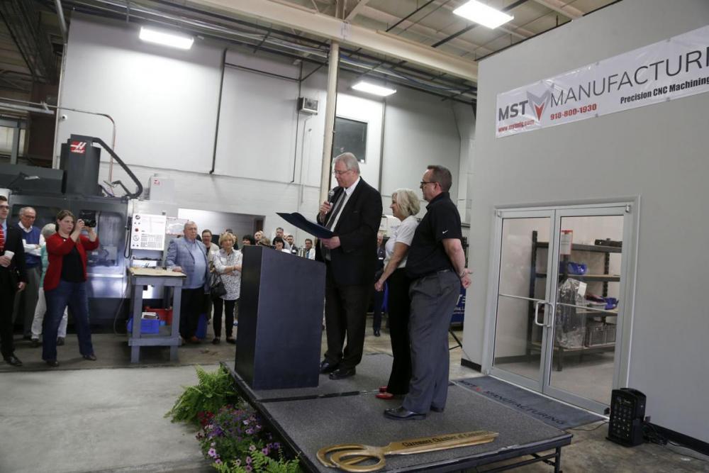 Officials dedicate new MST manufacturing facility in Claremore Photo