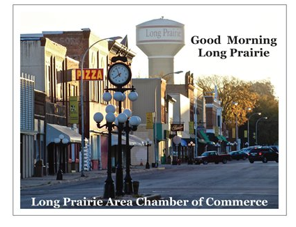 Click the Good Morning Long Prairie - Bringing people together Slide Photo to Open