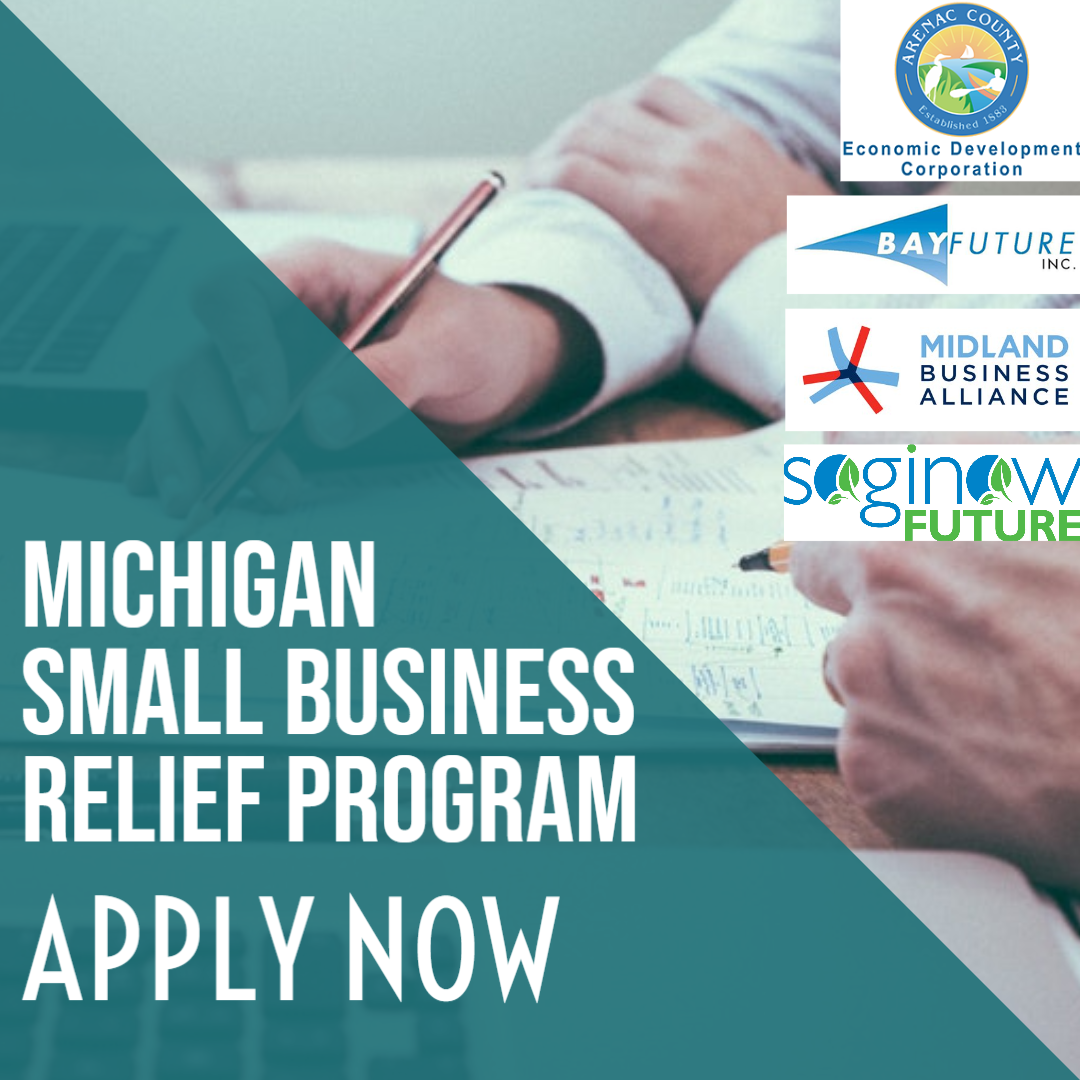 Relief Grants Awarded to 205 Small Businesses in Arenac, Bay, Midland and Saginaw Counties Main Photo