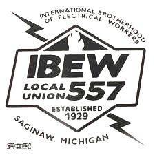 IBEW Local 557's Logo