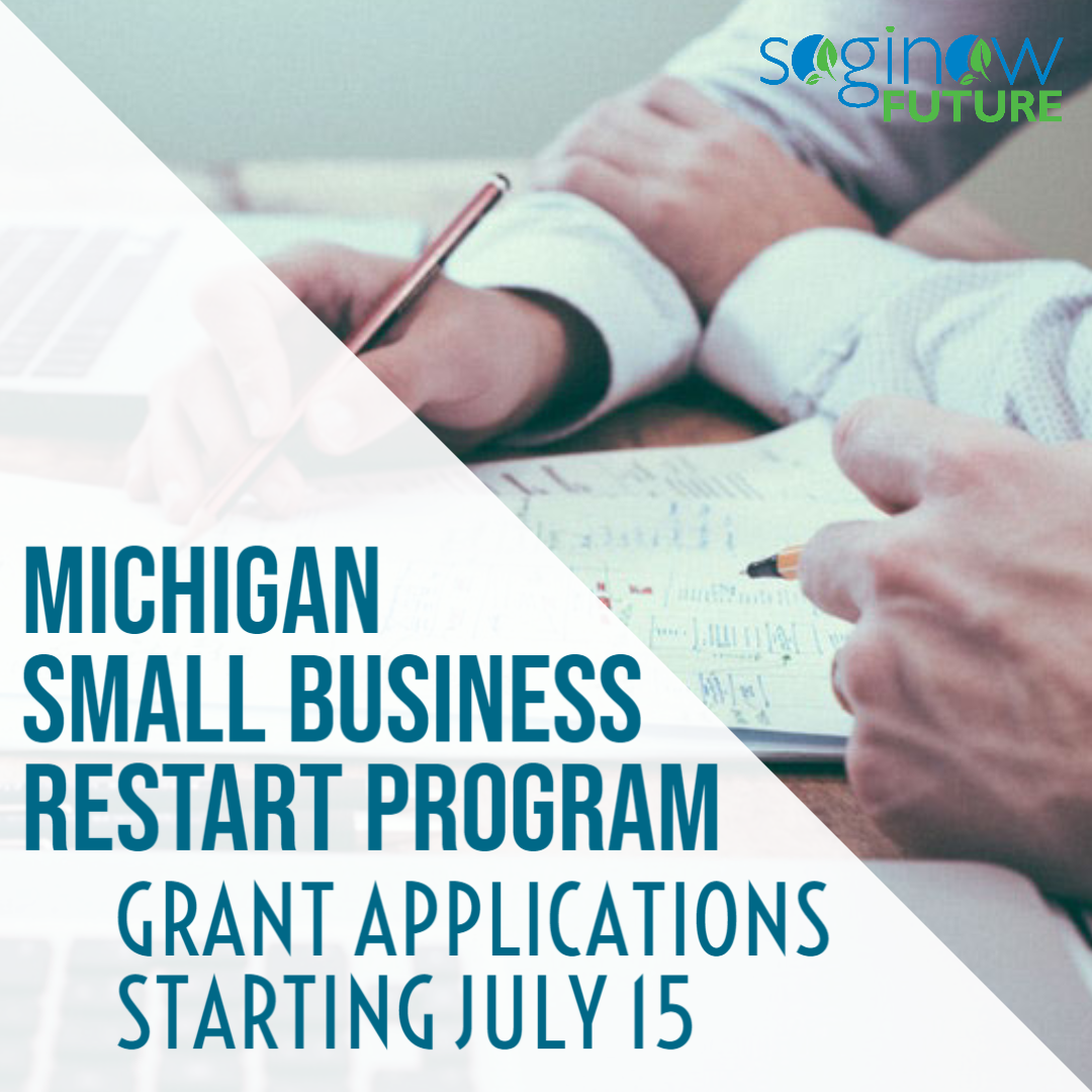 More Than $3.5 Million For Saginaw County & Regional Small Businesses - Michigan Small Business Restart Program Photo
