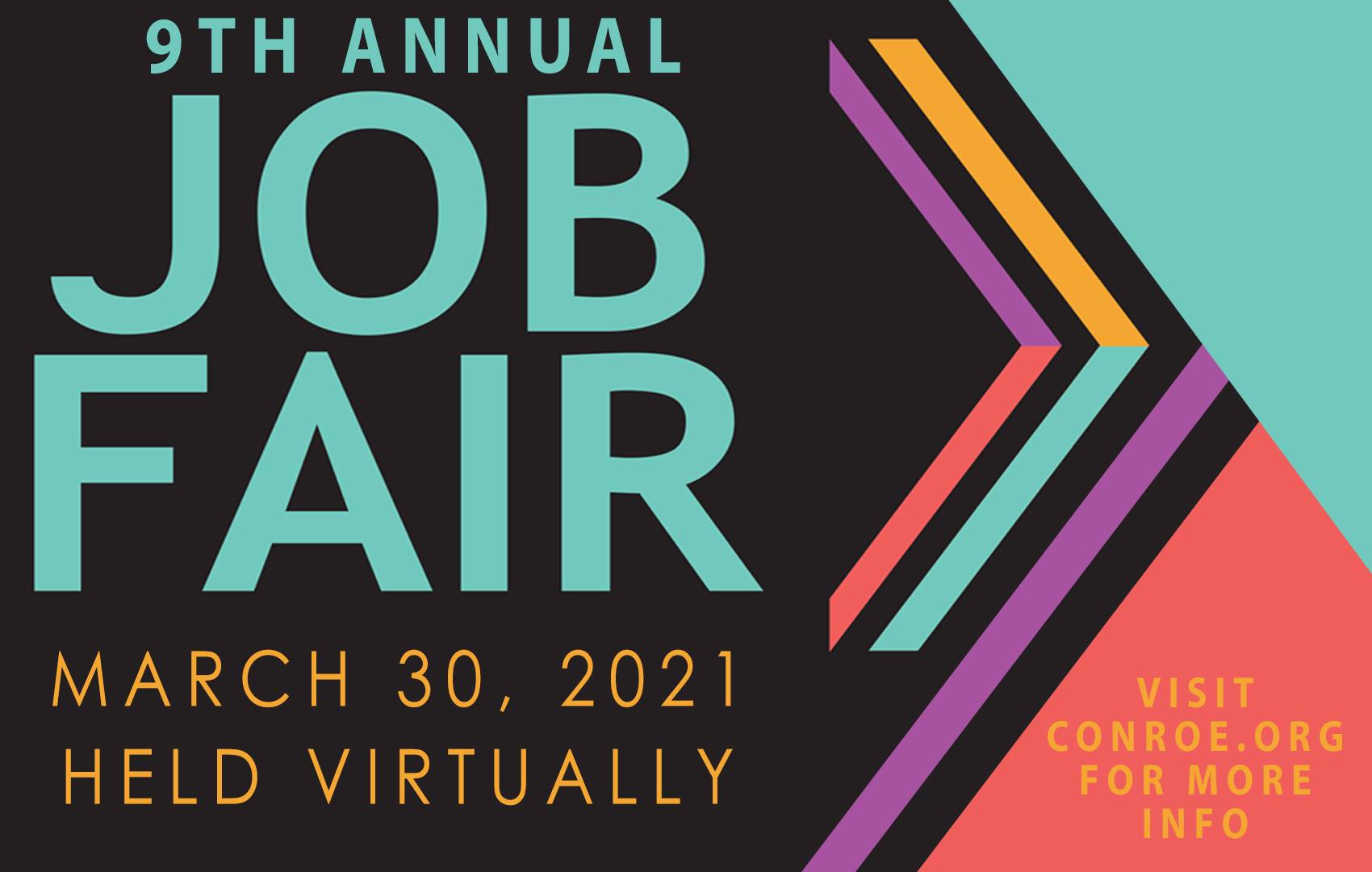 9th Annual Conroe Job Fair Set for March 30 Utilizing Virtual Platform Photo