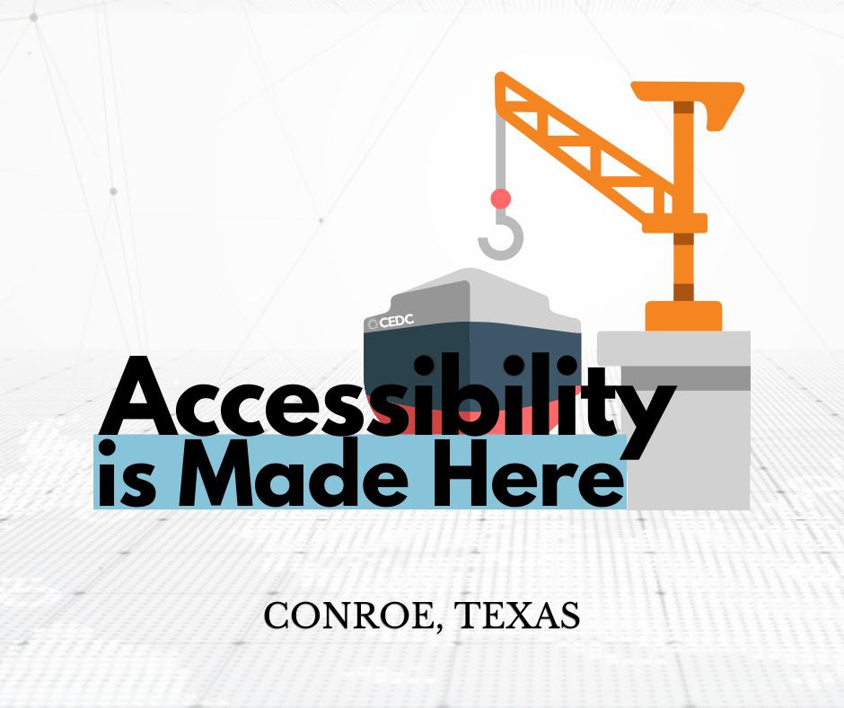 Infrastructure Drives Conroe Forward as Accessibility is Made Here Photo