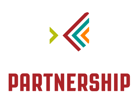 Greater Springfield Partnership Logo Reverse (Vertical)