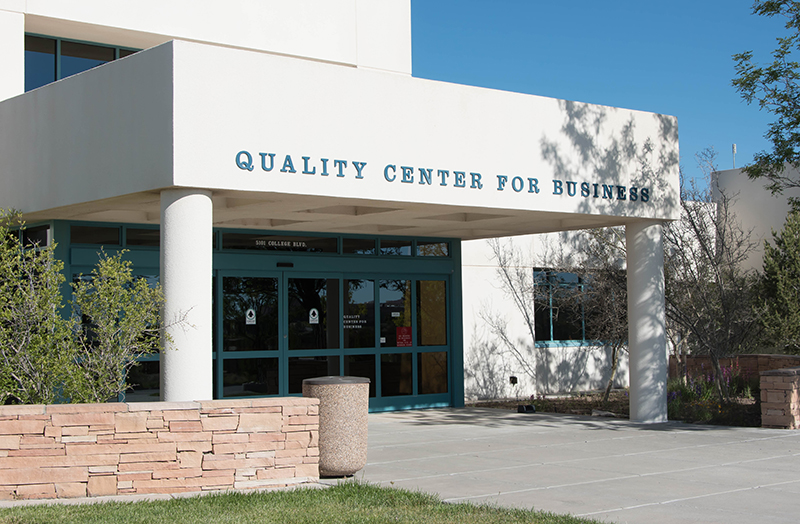 quality center for business entrance