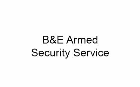 B&E Armed Security Service's Logo