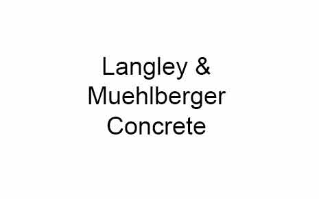 Business Directory Image Langley & Muehlberger Concrete's Logo
