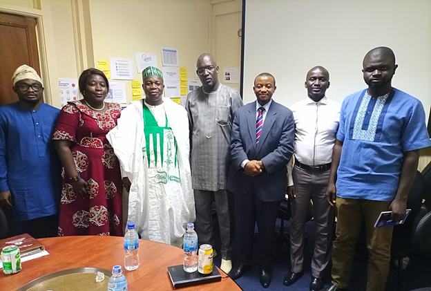 Click the GIEPA CEO RECEIVES NIGERIAN HIGH COMMISSIONER TO THE GAMBIA Slide Photo to Open