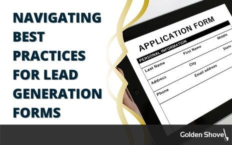 Navigating Best Practices For Lead Generation Forms Photo