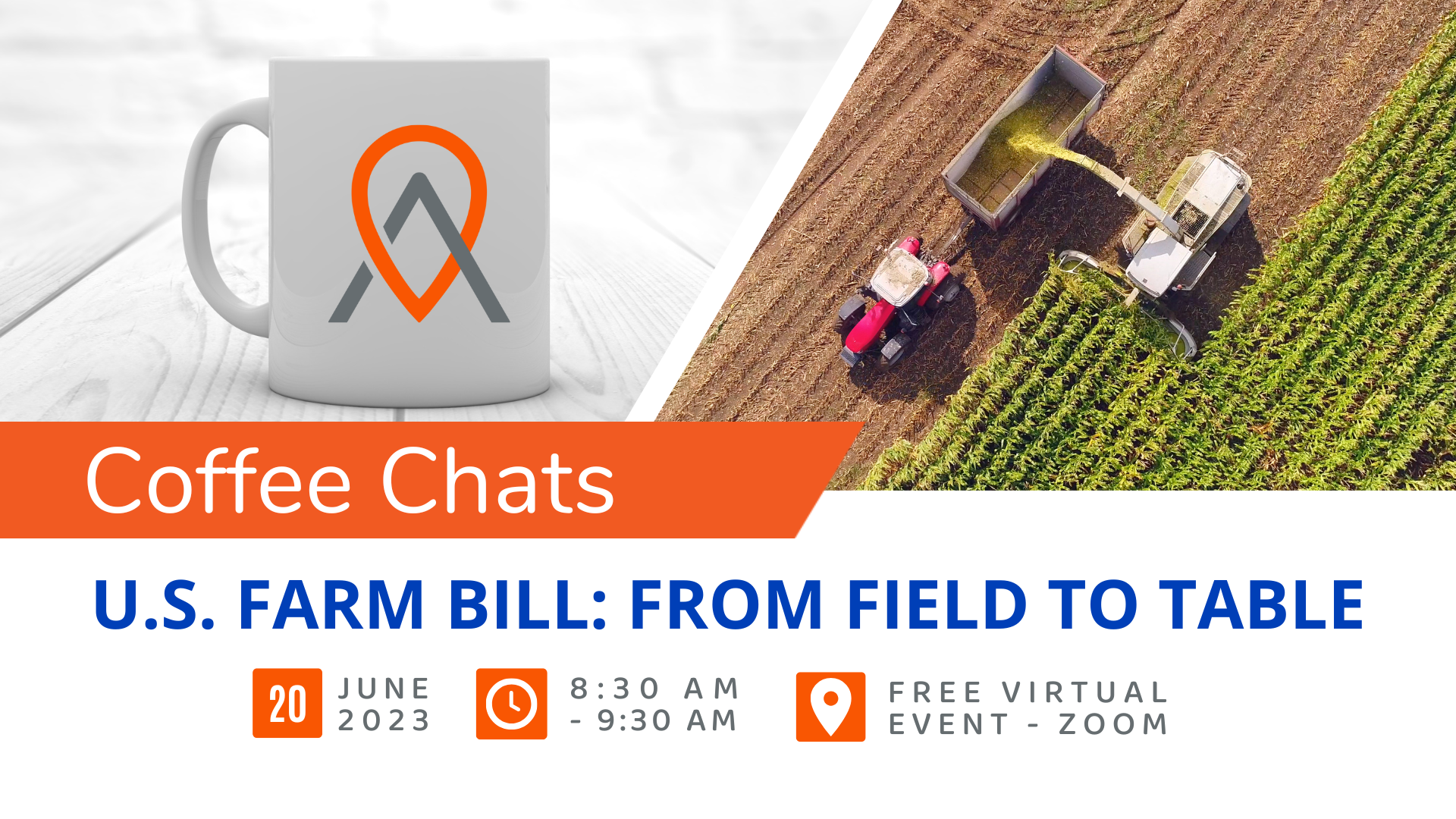 Event Promo Photo For Coffee Chats - U.S. Farm Bill: From Field to Table