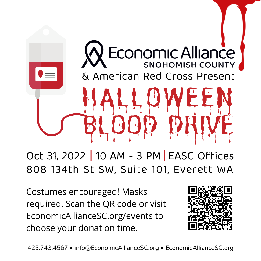Event Promo Photo For Halloween Blood Drive