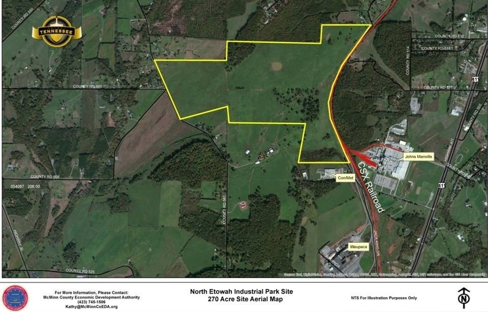 Main Photo For North Etowah Industrial Park Site - SELECT TENNESSEE