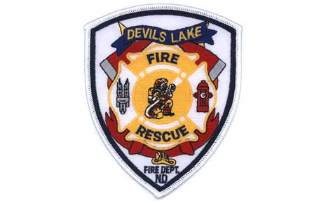 Devils Lake Fire Department Badge