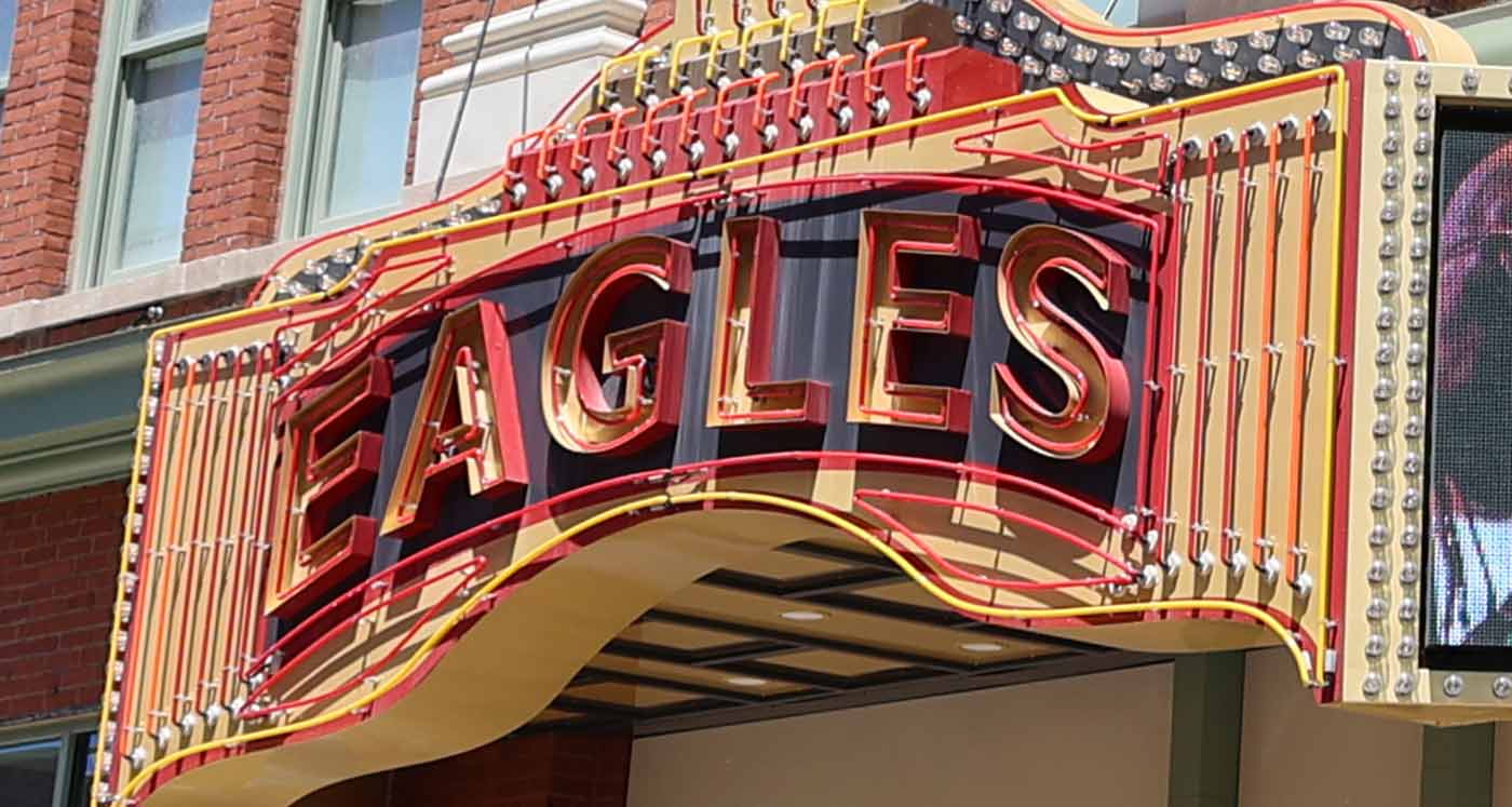 Eagles Theater Marquee