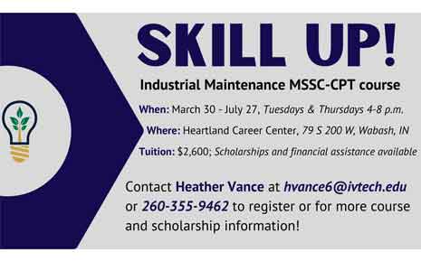 Registration Open for Industrial Maintenance Certification Program Main Photo