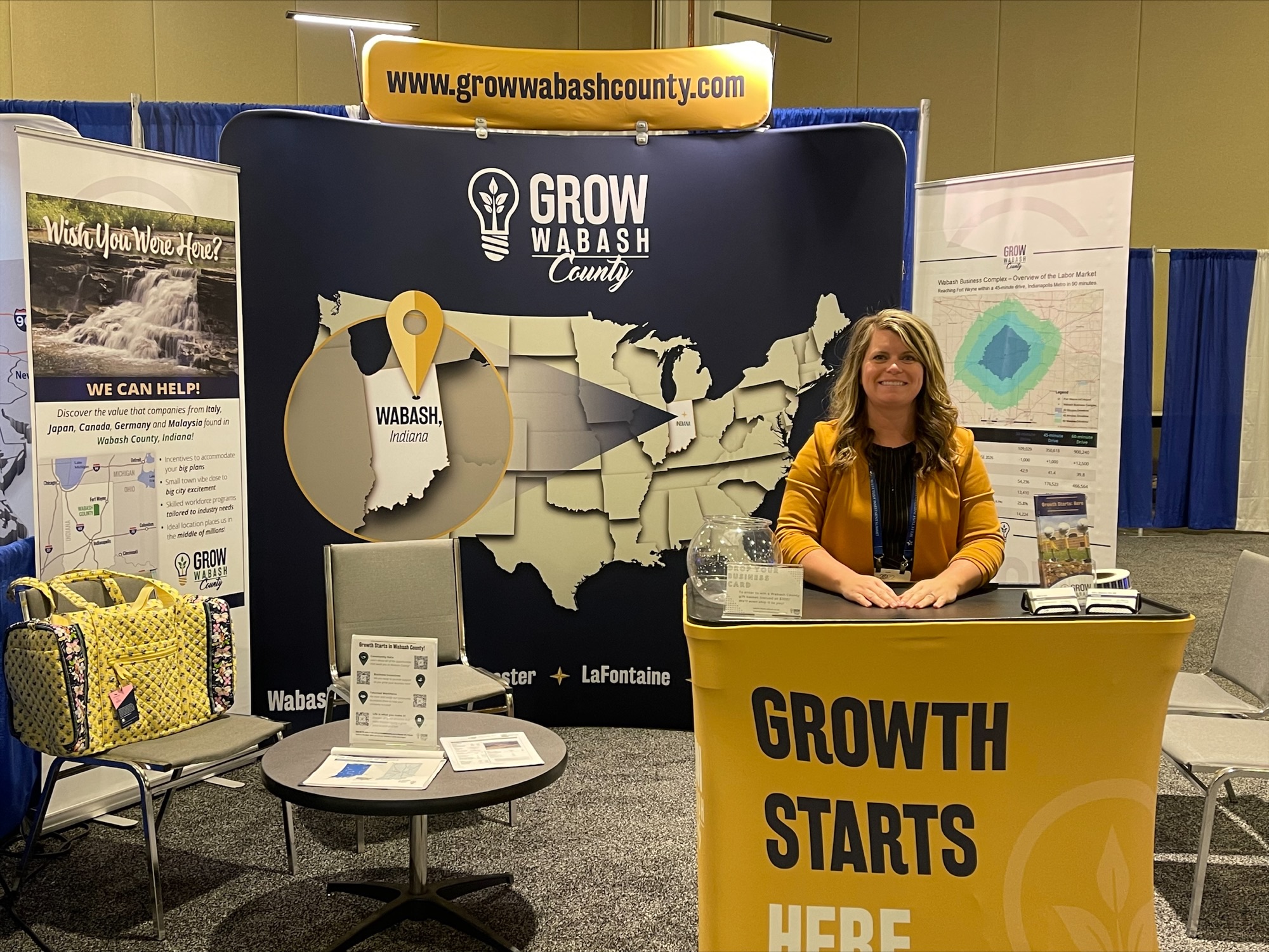 Grow Wabash County promotes business community on the global stage Photo