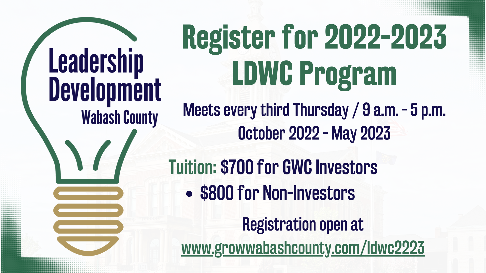 Registration open for Leadership Development 2022-2023 cohort Photo