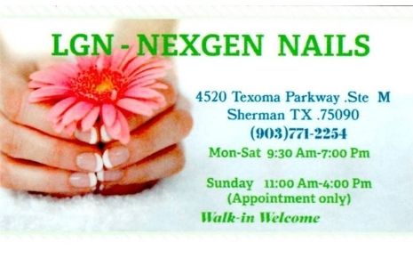 LGN Nexgen Nails's Logo