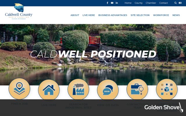 Caldwell County Economic Development (NC) Launches New Website Full of Information to the Public Photo