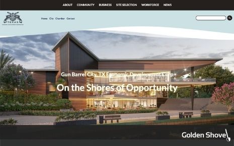 Gun Barrel City Economic Development Corporation Launches New Website That Shows Off the Wonderful Town Main Photo
