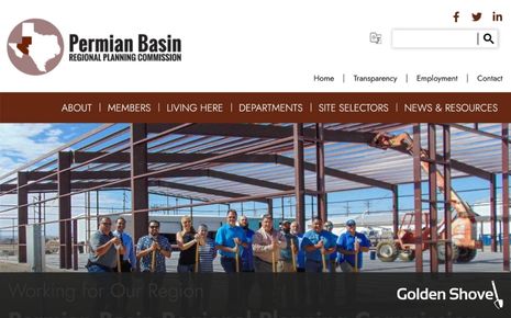 Permian Basin Regional Planning Commission Launches New-and-Improved Website Photo