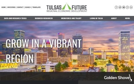 Tulsa's Future Regional Economic Development Launches Redesigned Website Photo
