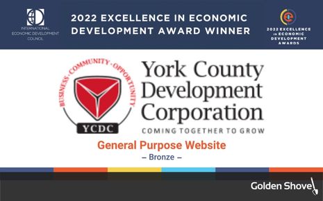 The International Economic Development Council Recognizes York County Development Corporation for Excellence in Economic Development Main Photo