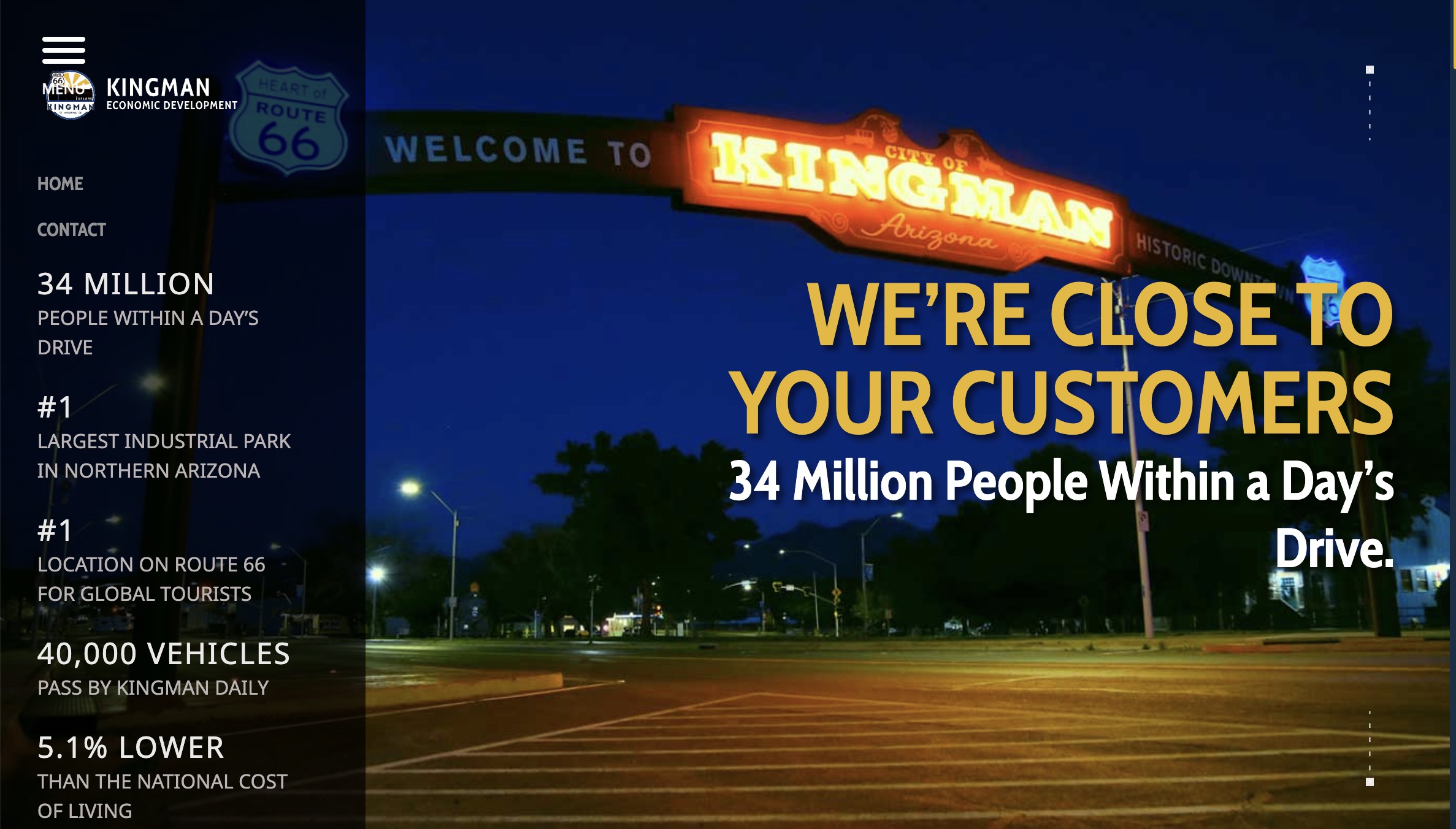 The City of Kingman, AZ Economic Development Launches Unique Community- & Business-Focused Website Photo