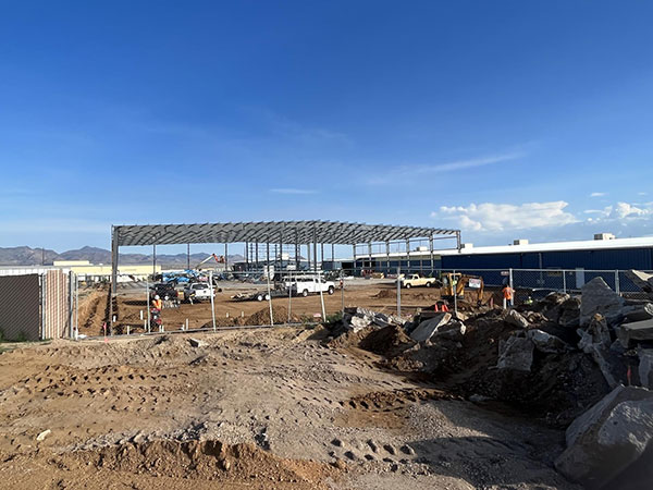 isco building site at kingman industrial park