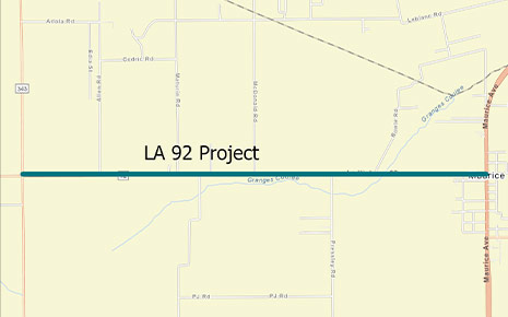 LA 92: Pavement Preservation Photo