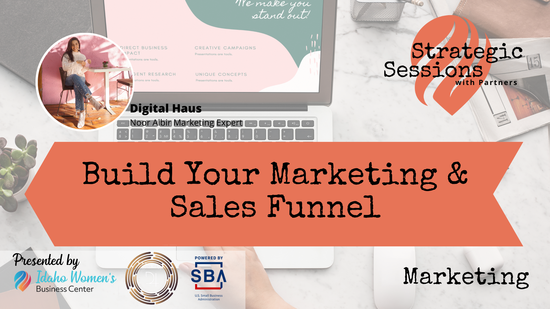 Event Promo Photo For Build Your Marketing and Sales Funnel