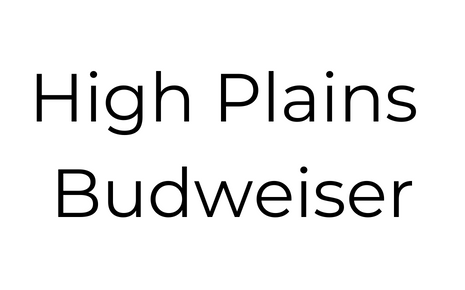 High Plains Budweiser's Logo