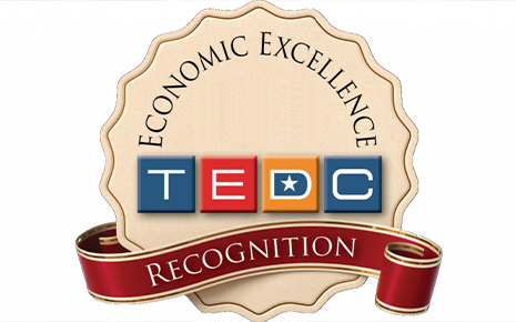 Denton Economic Development Partnership Receives TEDC 2020 Economic Excellence Recognition Photo