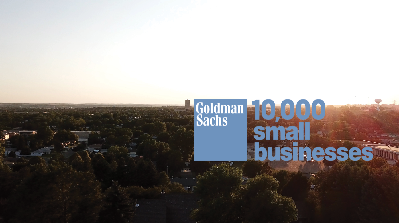 City of Bismarck and Goldmad Sachs 10,000 small businesses