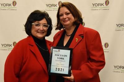 Lisa Hurley, YCDC director, is the recipient of the Focus on York Award Photo