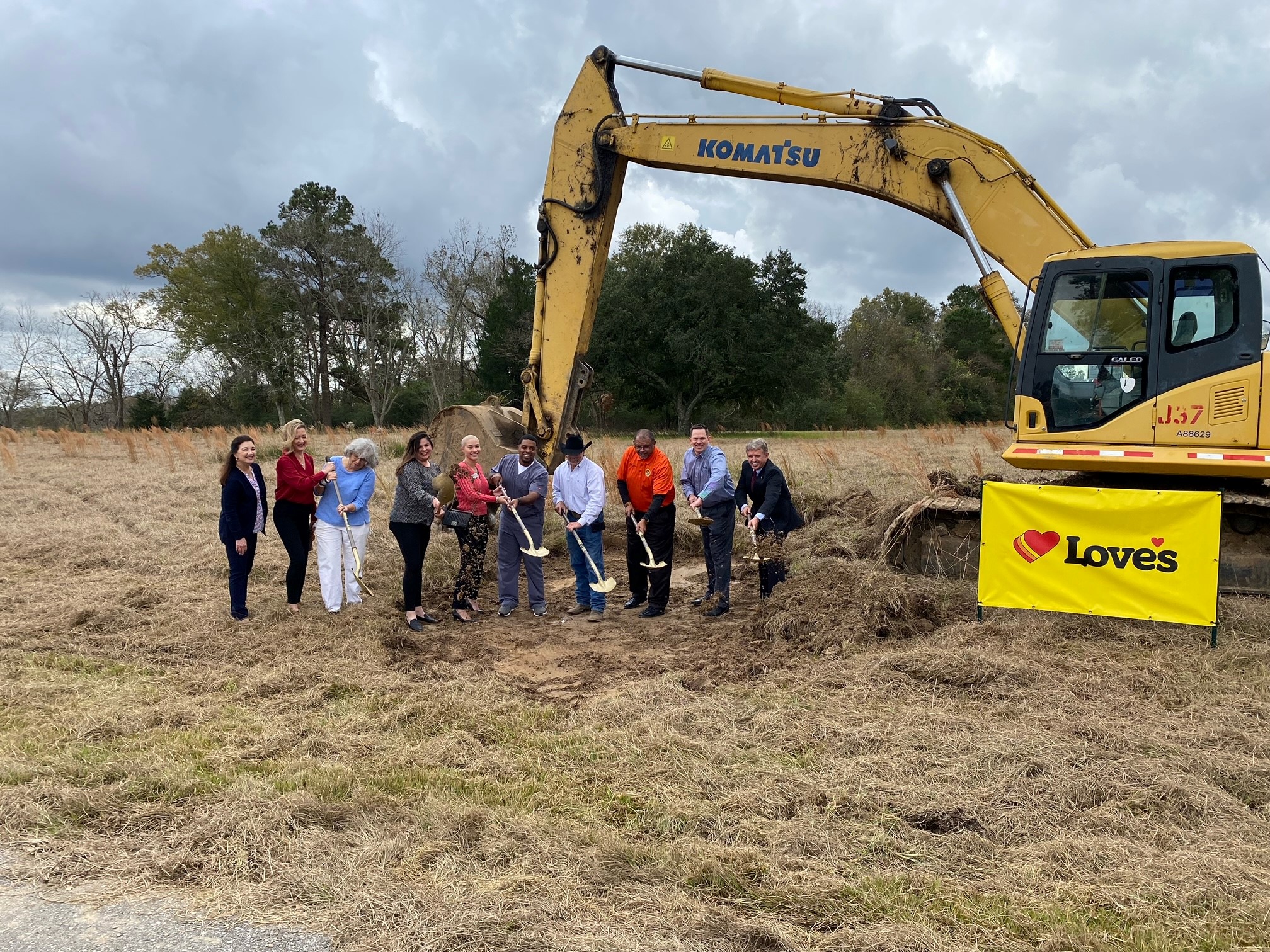 Groundbreaking held for Love’s Travel Stops and Country Stores Photo - Click Here to See
