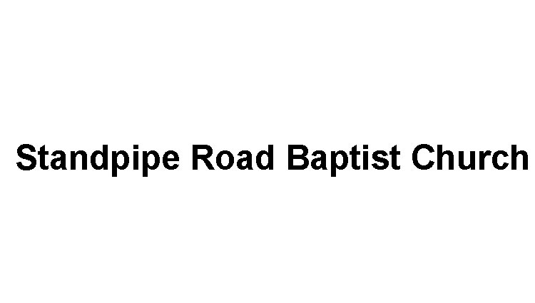 Standpipe Road Baptist Church Logo
