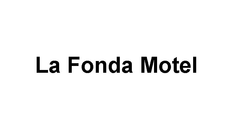 La Fonda Motel Logo